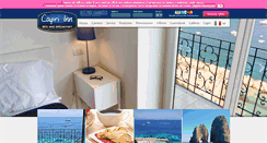 Desktop Screenshot of capriinn.it