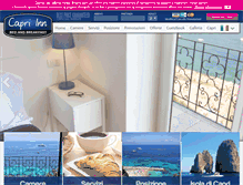Tablet Screenshot of capriinn.it